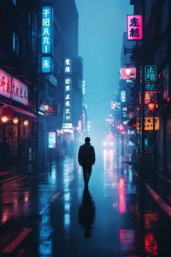 长夜灯火 推荐位海报